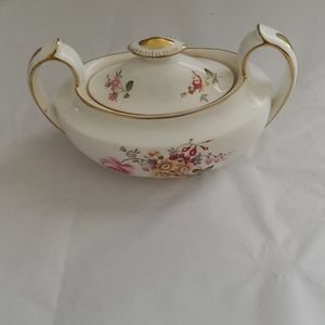 Vtg Royal Crown Derby Sugar Bowl